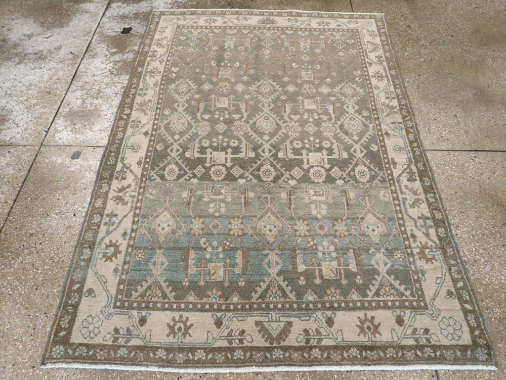 Vintage Persian Malayer Rug, No.26351 - Gsblank