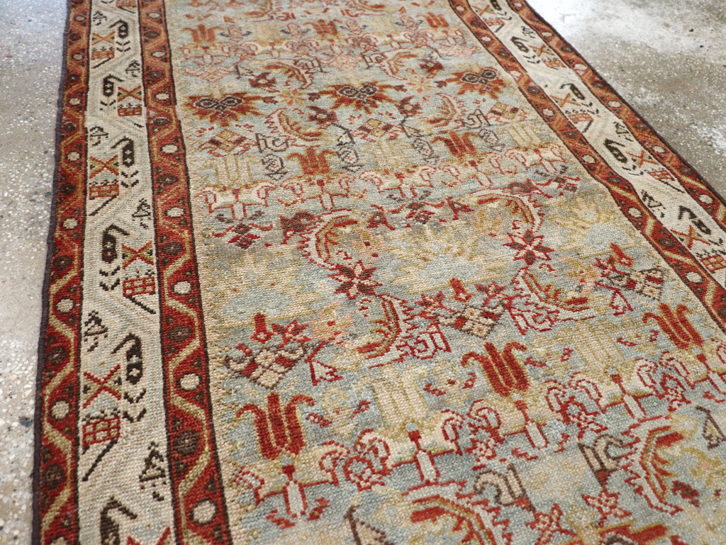 Vintage Persian Malayer Long Runner, No.26353 - Gsblank