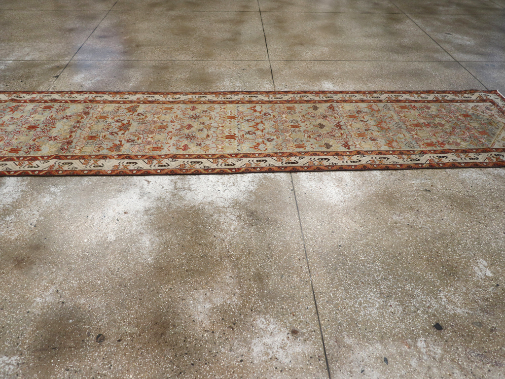 Vintage Persian Malayer Long Runner, No.26353 - Gsblank