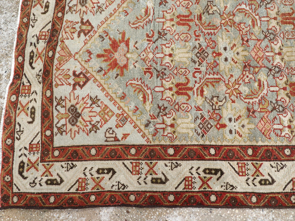 Vintage Persian Malayer Long Runner, No.26353 - Gsblank