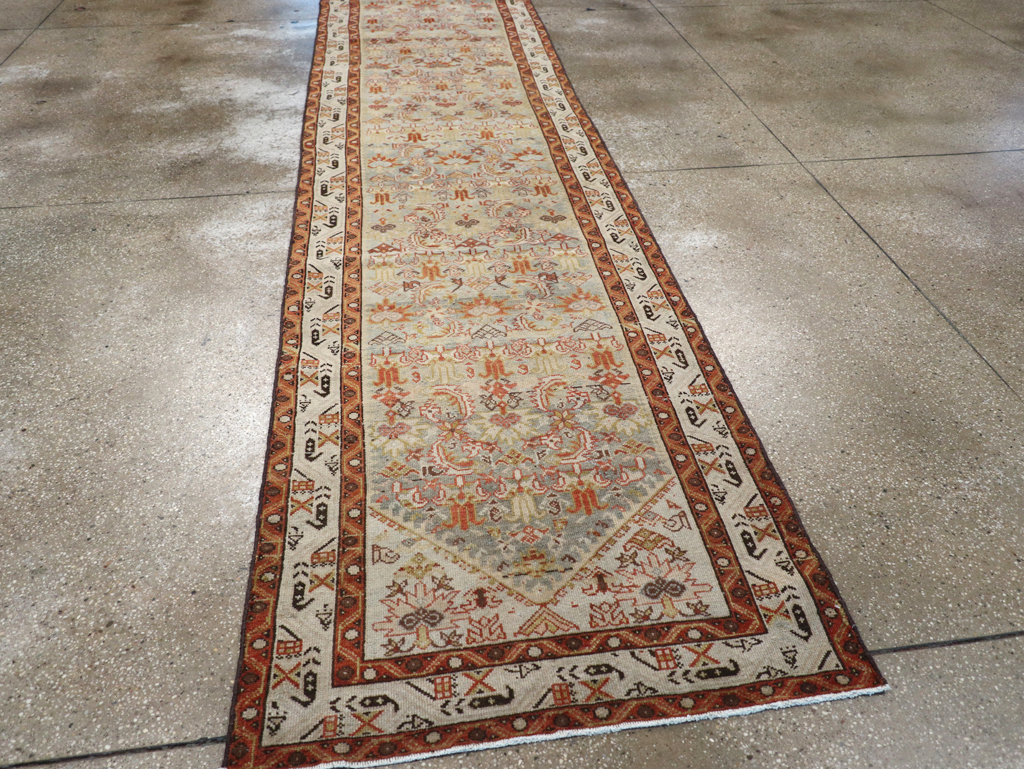 Vintage Persian Malayer Long Runner, No.26353 - Gsblank