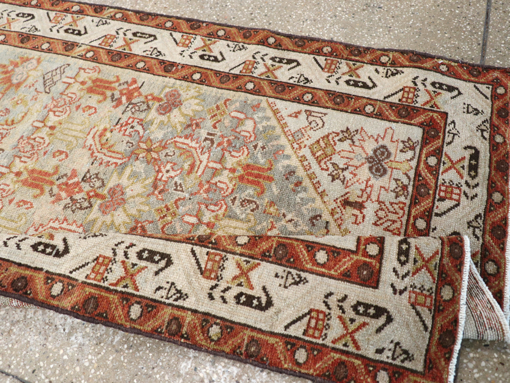 Vintage Persian Malayer Long Runner, No.26353 - Gsblank