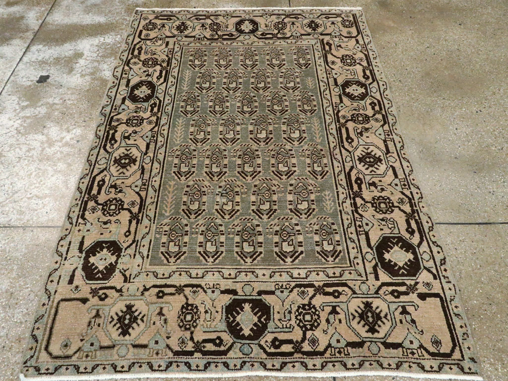 Vintage Persian Malayer Rug, No.26354 - Gsblank