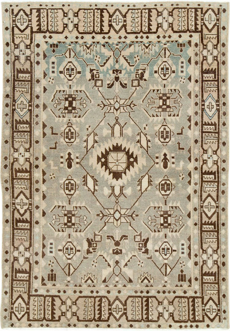 Vintage Persian Malayer Rug, No.26357 - Gsblank