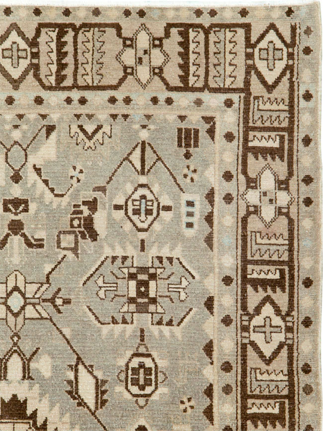 Vintage Persian Malayer Rug, No.26357 - Gsblank