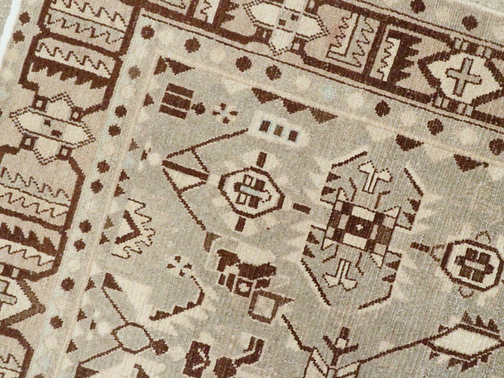 Vintage Persian Malayer Rug, No.26357 - Gsblank