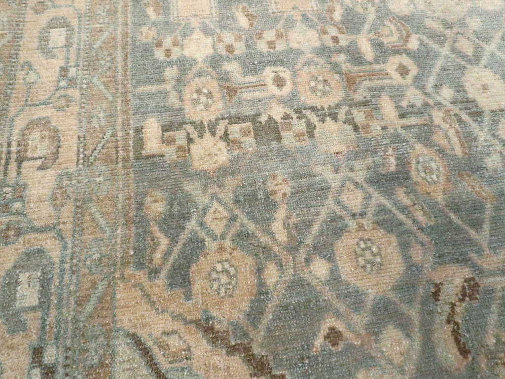 Vintage Persian Malayer Accent Rug, No.26358 - Gsblank