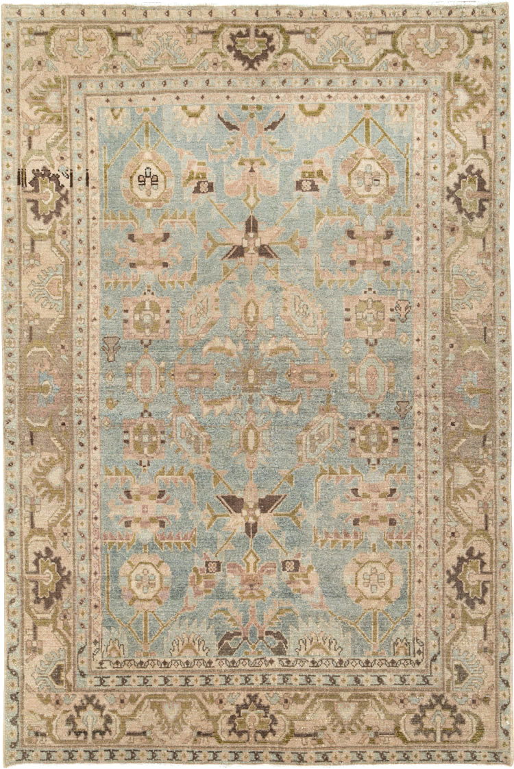Vintage Persian Malayer Rug, No.26359 - Gsblank