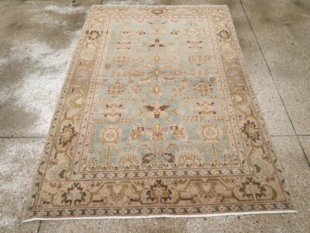 Vintage Persian Malayer Rug, No.26359 - Gsblank