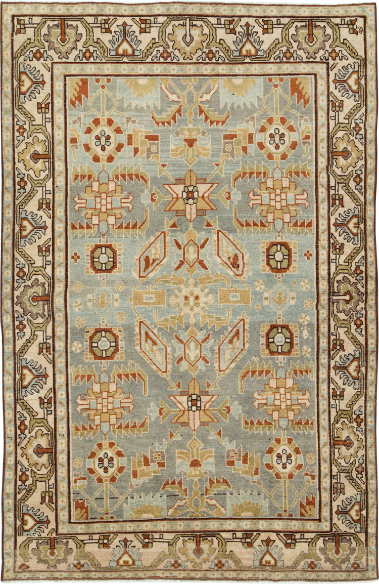 Vintage Persian Malayer Rug, No.26360 - Gsblank