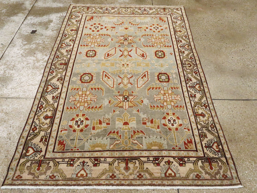 Vintage Persian Malayer Rug, No.26360 - Gsblank