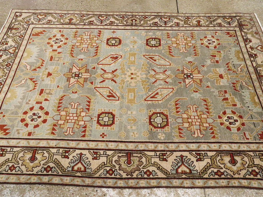 Vintage Persian Malayer Rug, No.26360 - Gsblank