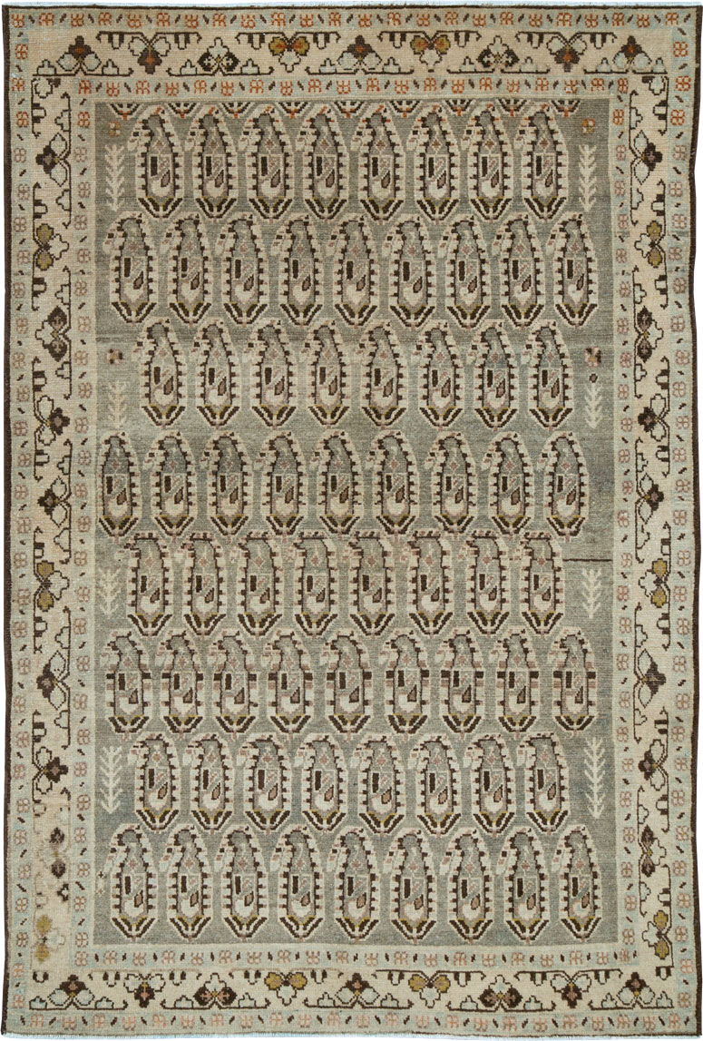 Vintage Persian Malayer Rug, No.26363 - Gsblank
