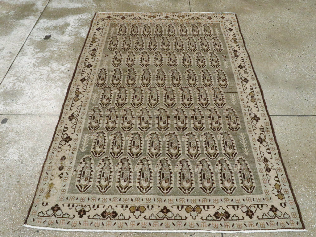 Vintage Persian Malayer Rug, No.26363 - Gsblank