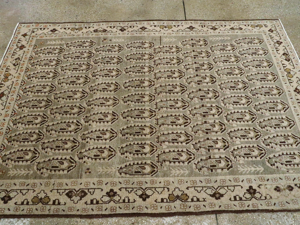 Vintage Persian Malayer Rug, No.26363 - Gsblank