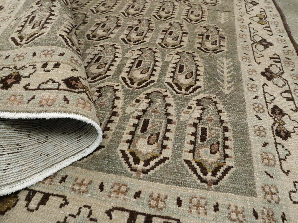 Vintage Persian Malayer Rug, No.26363 - Gsblank