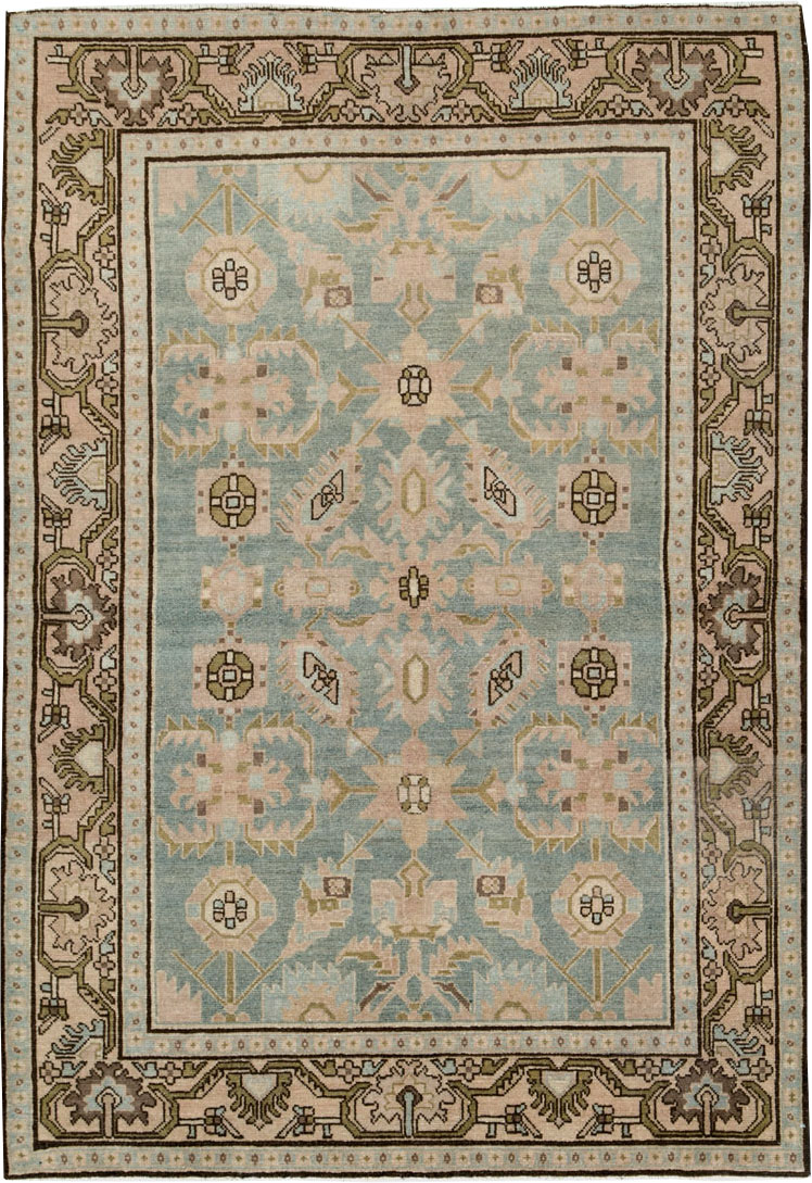 Vintage Persian Malayer Rug, No.26370 - Gsblank
