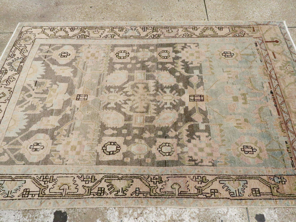 Vintage Persian Malayer Rug, No.26372 - Gsblank