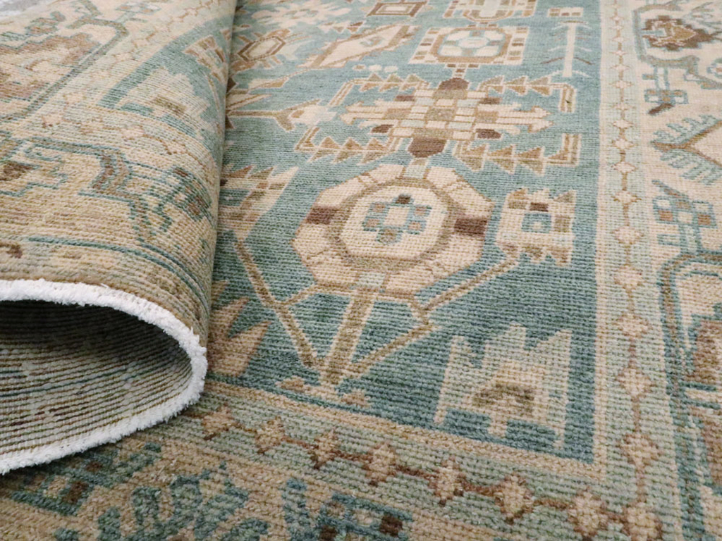 Vintage Persian Malayer Rug, No.26374 - Gsblank