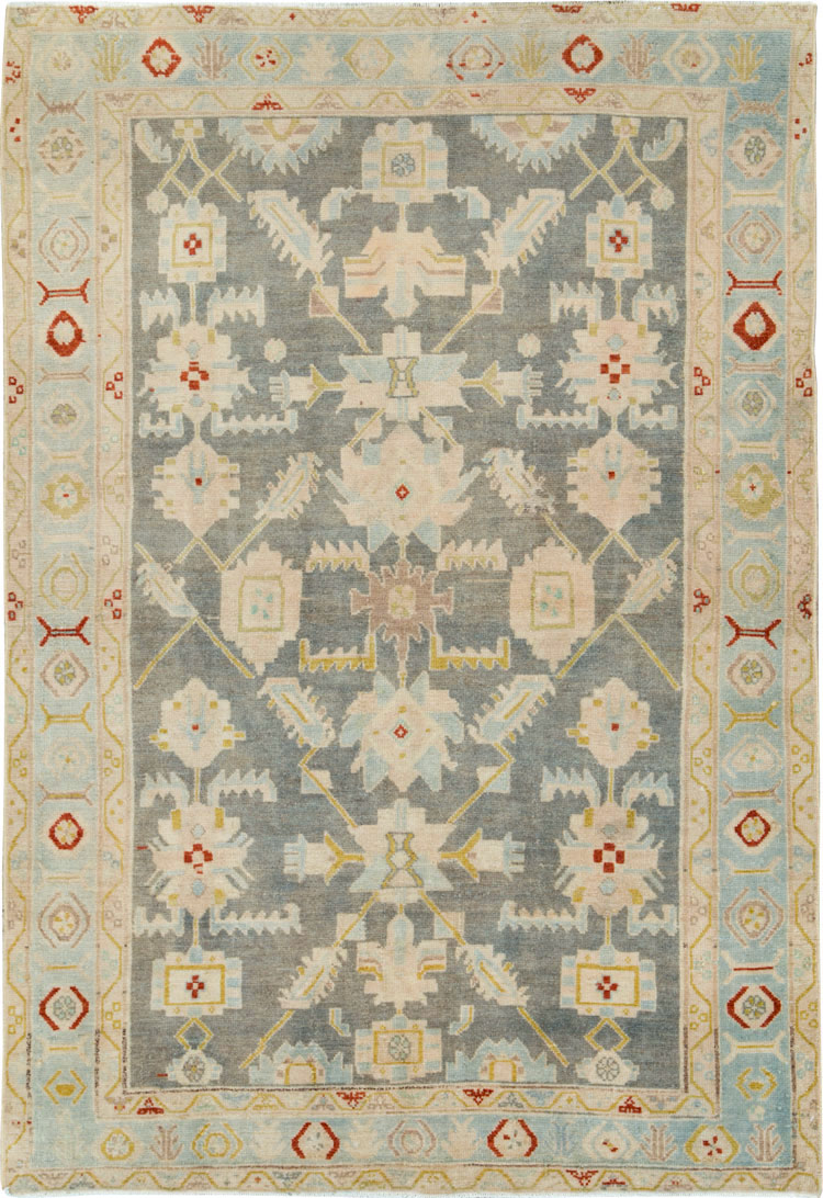 Vintage Persian Malayer Rug, No.26376 - Gsblank