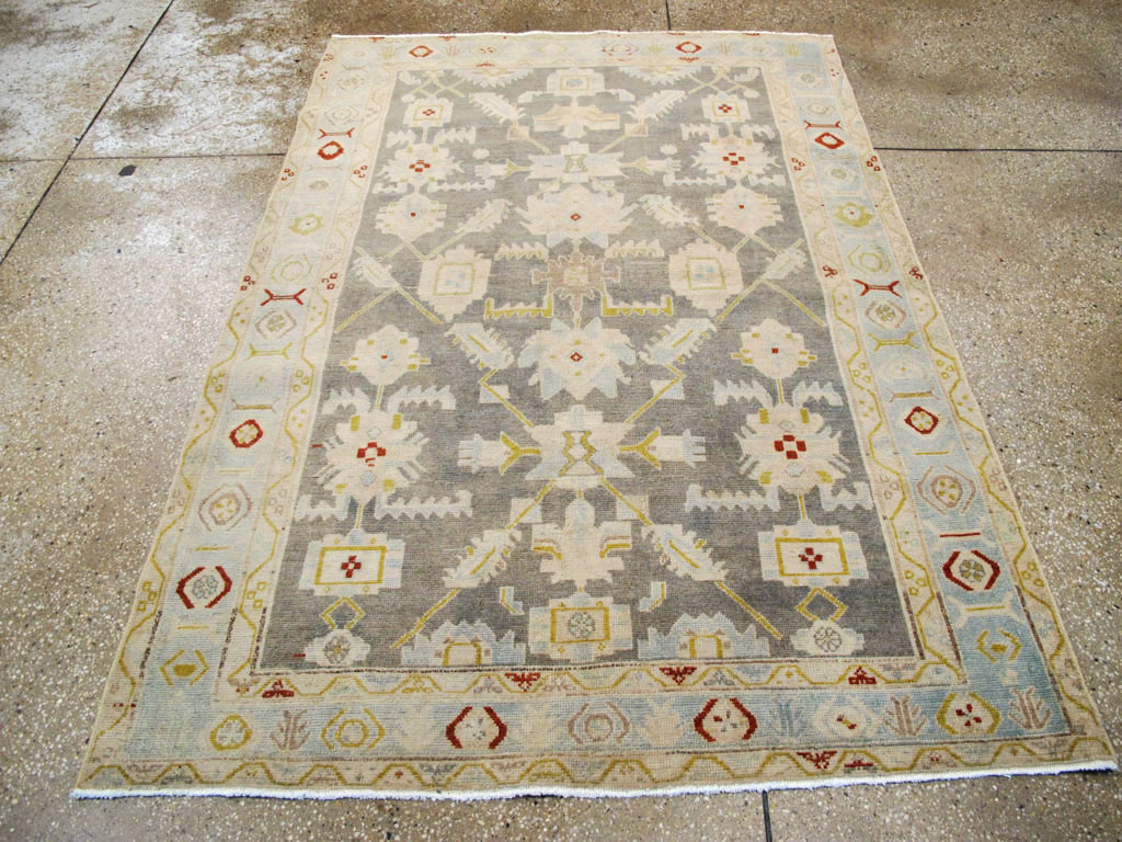 Vintage Persian Malayer Rug, No.26376 - Gsblank
