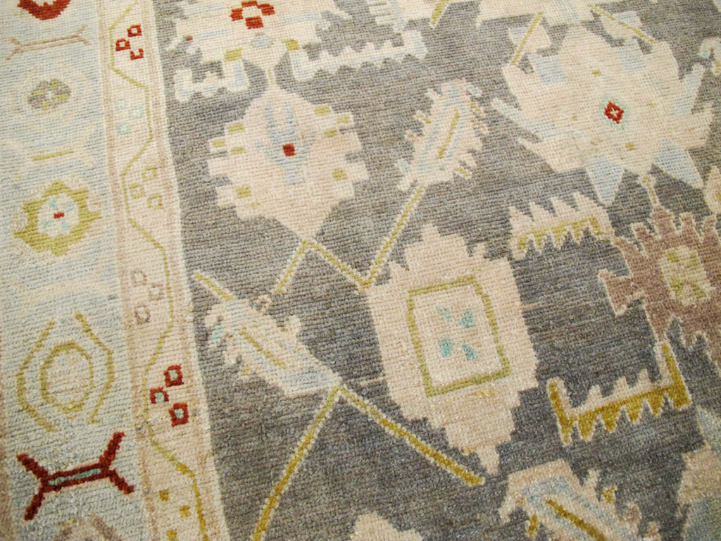 Vintage Persian Malayer Rug, No.26376 - Gsblank