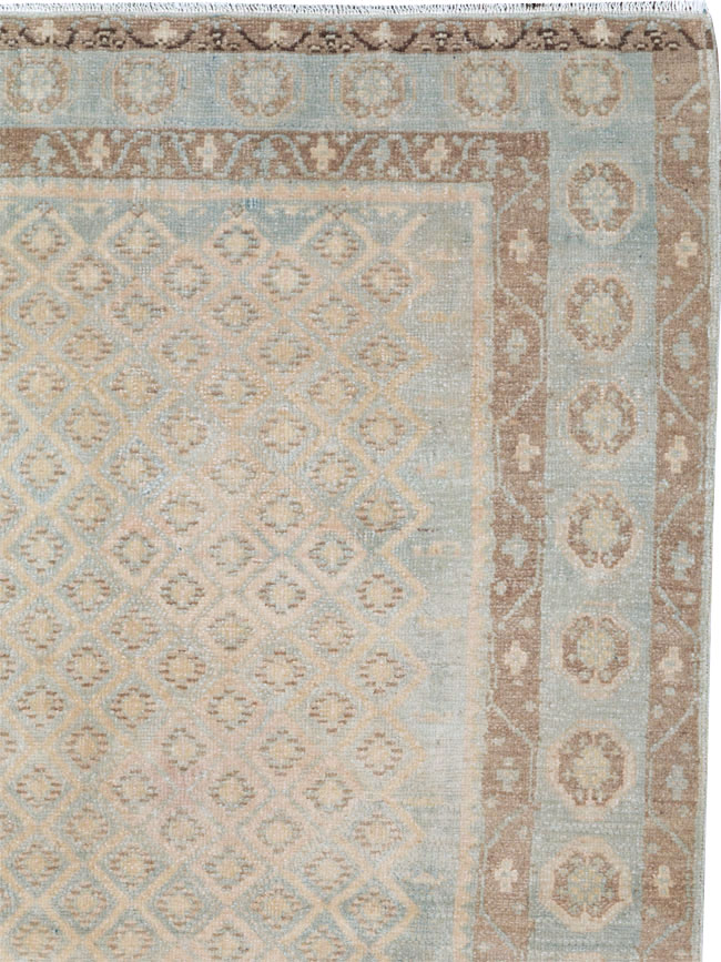 Vintage Persian Malayer Accent Rug, No.26377 - Gsblank