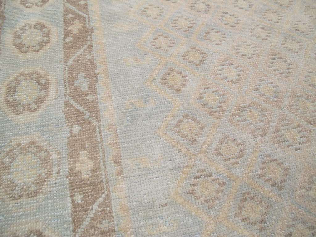 Vintage Persian Malayer Accent Rug, No.26377 - Gsblank