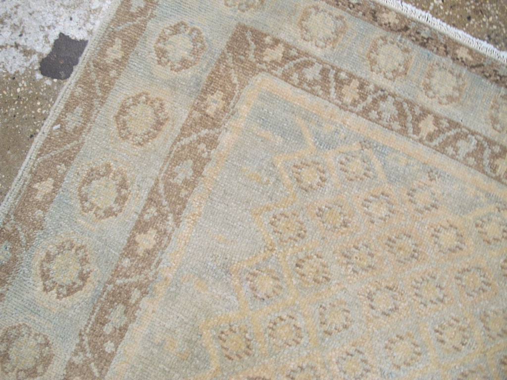 Vintage Persian Malayer Accent Rug, No.26377 - Gsblank