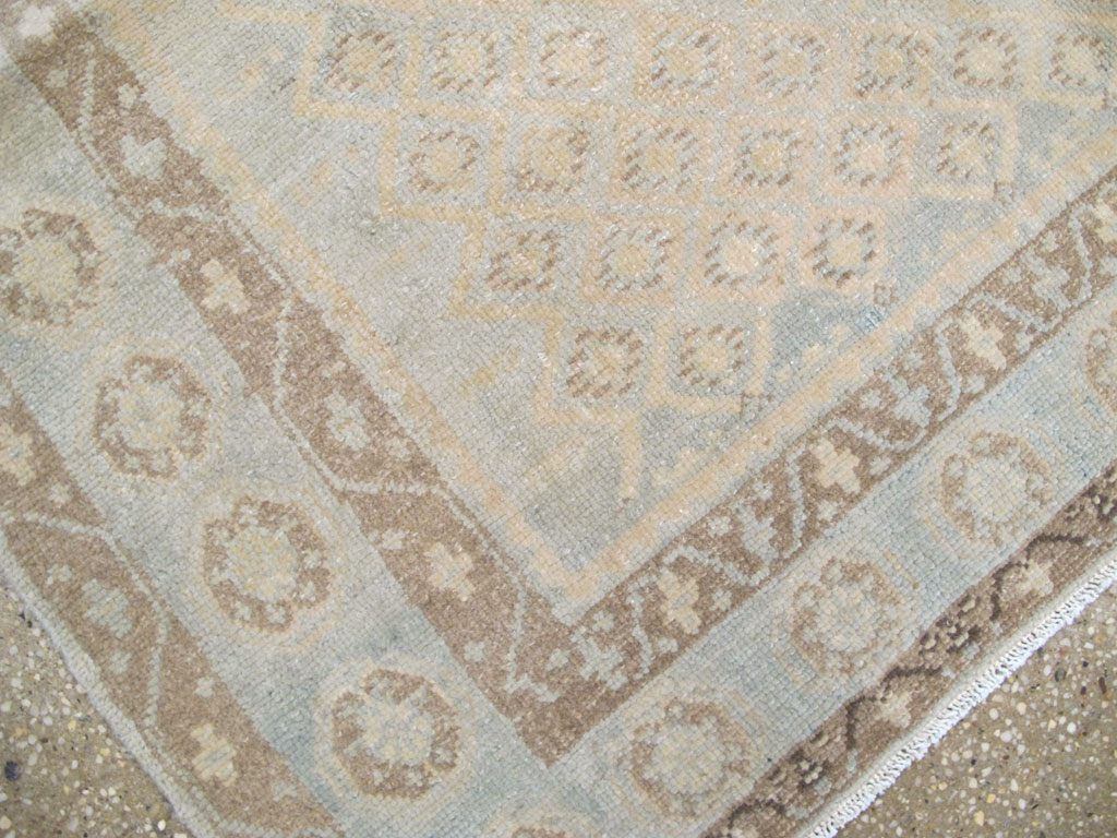 Vintage Persian Malayer Accent Rug, No.26377 - Gsblank