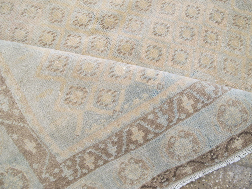 Vintage Persian Malayer Accent Rug, No.26377 - Gsblank