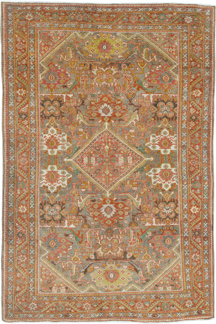 Antique Persian Mahal Rug, No.26379 - Gsblank