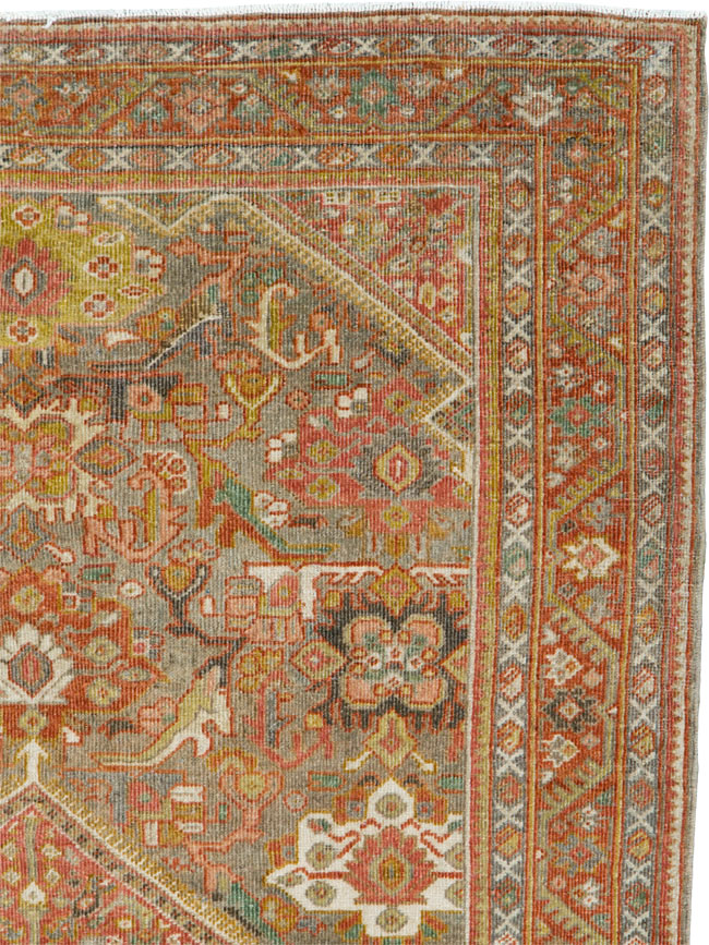 Antique Persian Mahal Rug, No.26379 - Gsblank