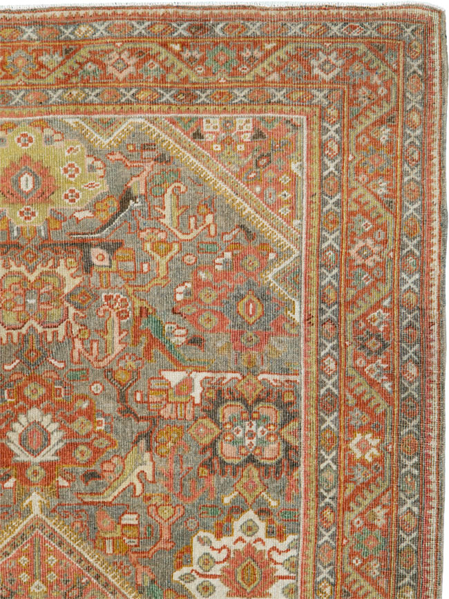 Antique Persian Mahal Rug, No.26379 - Gsblank