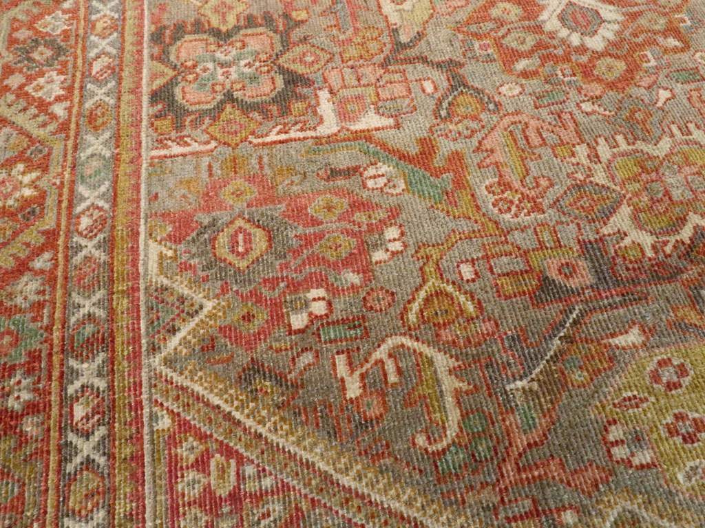 Antique Persian Mahal Rug, No.26379 - Gsblank