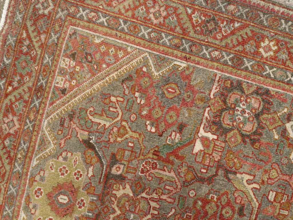 Antique Persian Mahal Rug, No.26379 - Gsblank