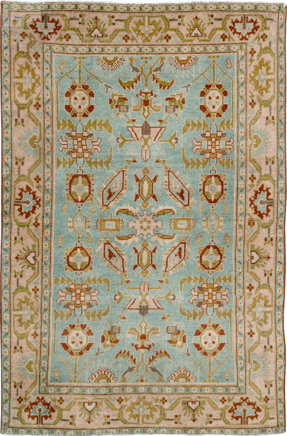 Vintage Persian Malayer Rug, No.26380 - Gsblank