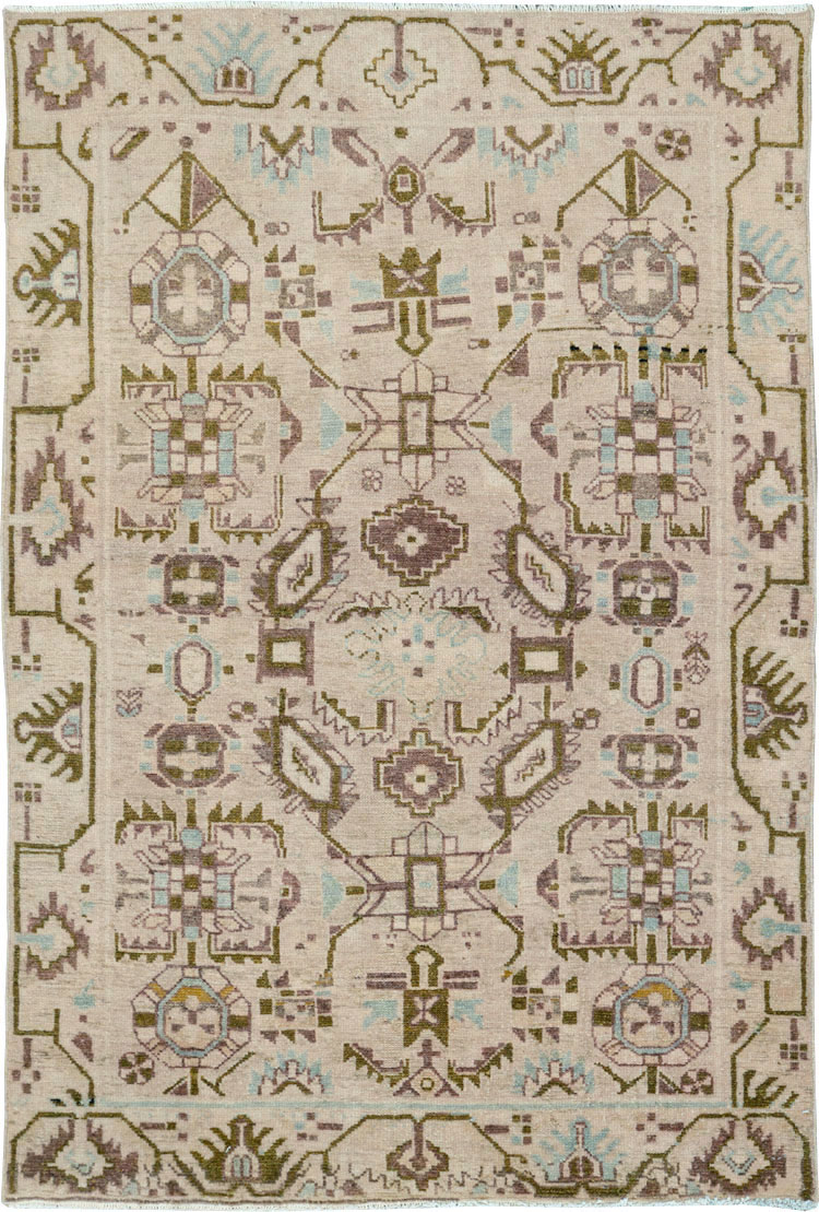 Vintage Persian Malayer Rug, No.26382 - Gsblank