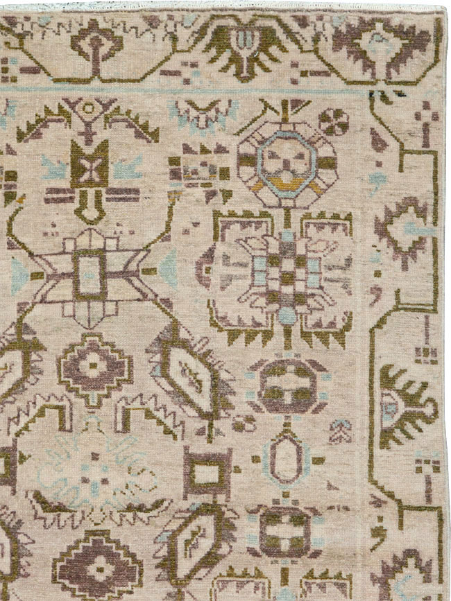 Vintage Persian Malayer Rug, No.26382 - Gsblank