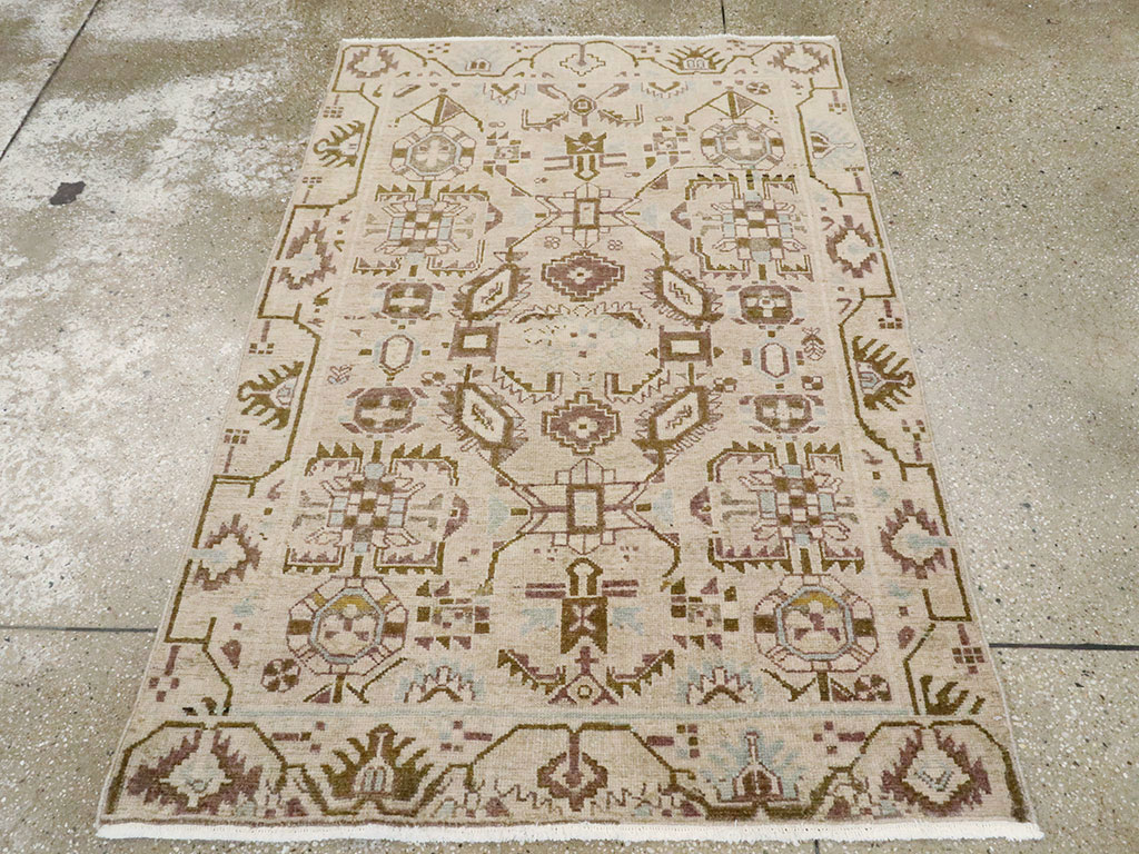 Vintage Persian Malayer Rug, No.26382 - Gsblank