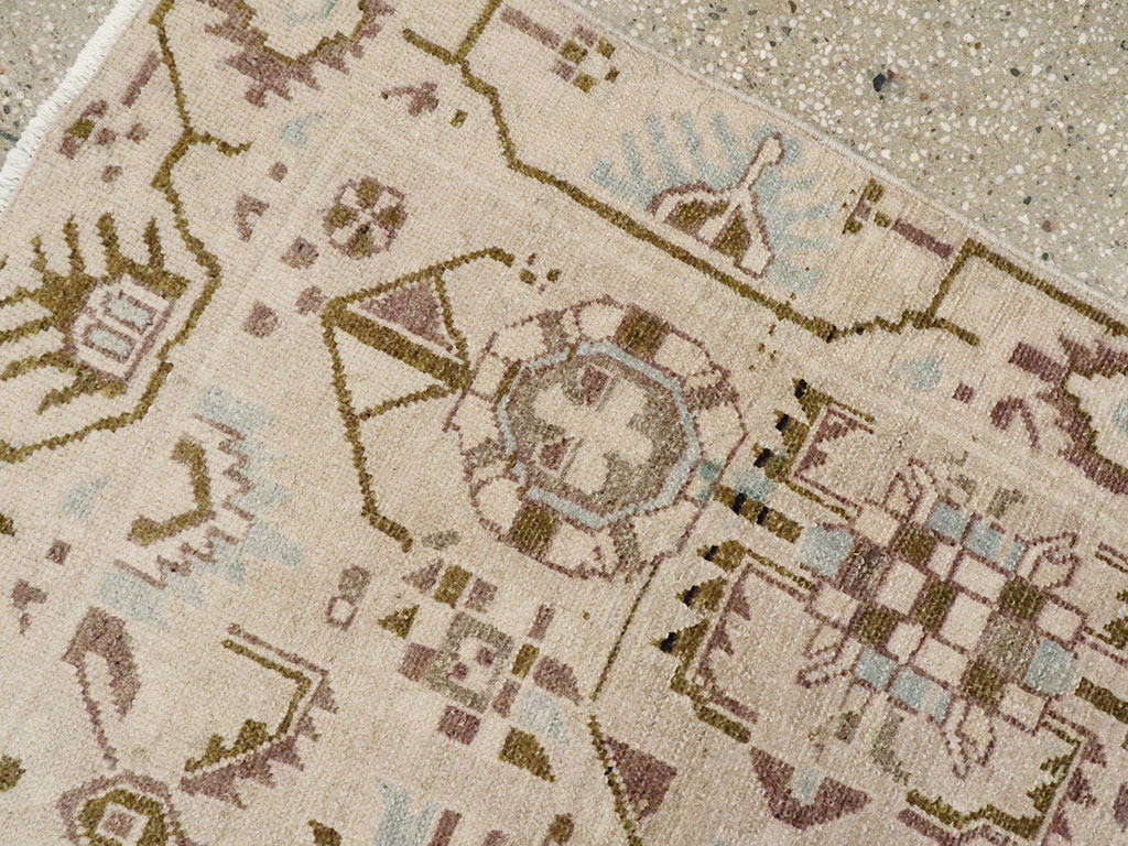 Vintage Persian Malayer Rug, No.26382 - Gsblank