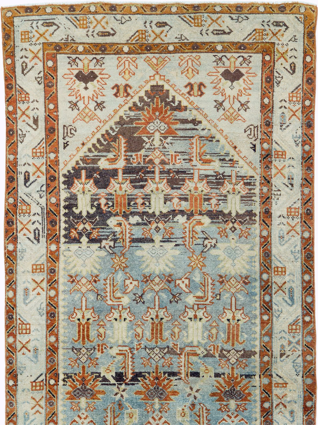 Vintage Persian Malayer Runner, No.26384 - Gsblank