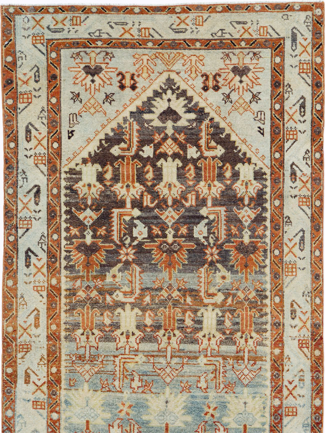 Vintage Persian Malayer Runner, No.26384 - Gsblank