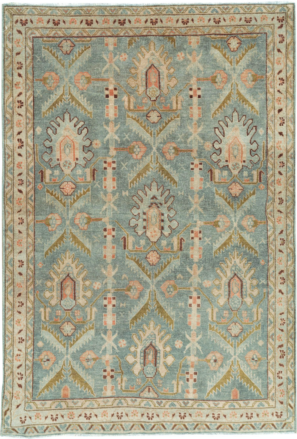 Vintage Persian Malayer Rug, No.26385 - Gsblank