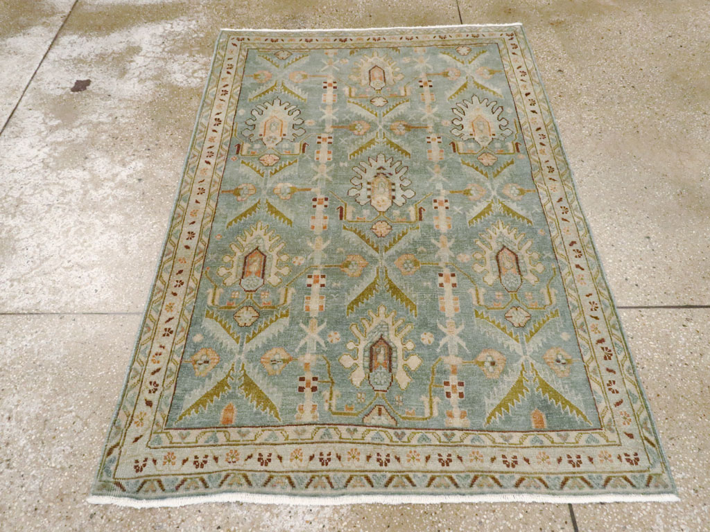 Vintage Persian Malayer Rug, No.26385 - Gsblank