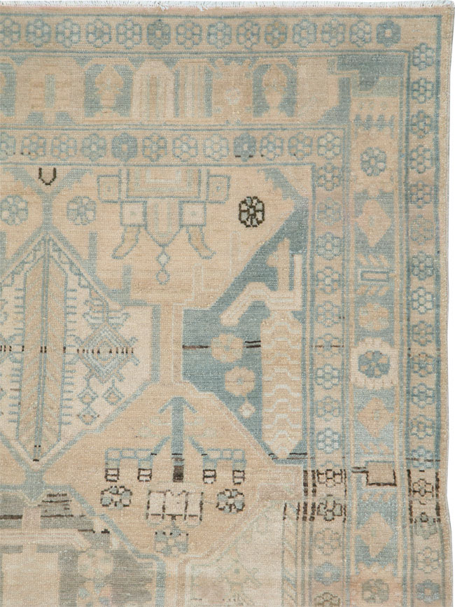 Vintage Persian Malayer Rug, No.26386 - Gsblank