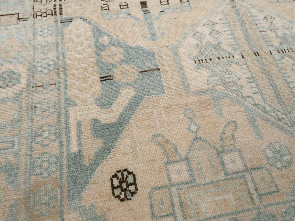 Vintage Persian Malayer Rug, No.26386 - Gsblank