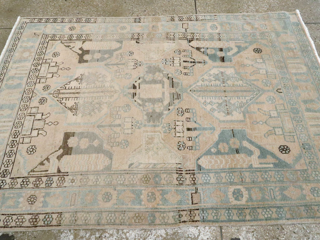 Vintage Persian Malayer Rug, No.26386 - Gsblank