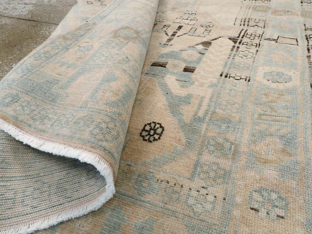 Vintage Persian Malayer Rug, No.26386 - Gsblank