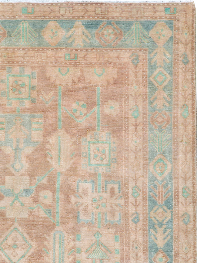 Vintage Persian Malayer Rug, No.26387 - Gsblank
